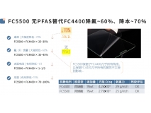 FC5500無PFAS替代FC4400降氟（F）~60%、降本~70%——ILSML品牌專注OCA抗靜電